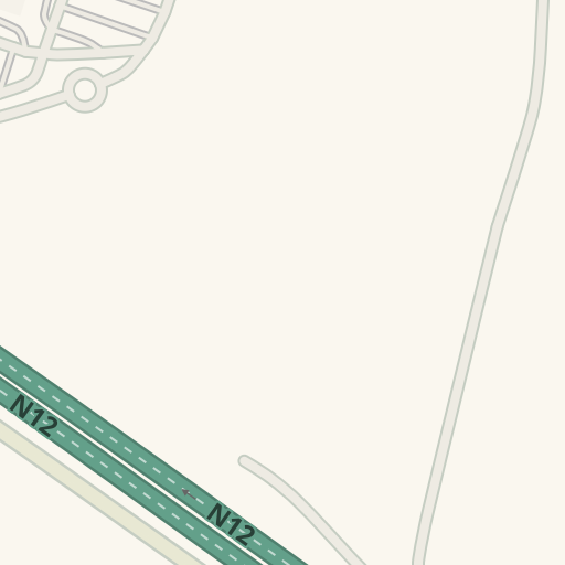 waze livemap - calcul itineraire voiture cora drive, pacé, france