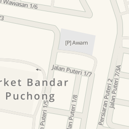 Driving directions to Pathlab Puchong, Jalan Puteri 2/1, 7 