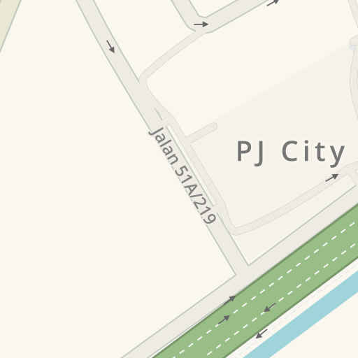 去 PJ City, Jalan 51A/225, 6, Petaling Jaya 的驾驶路线 - Waze