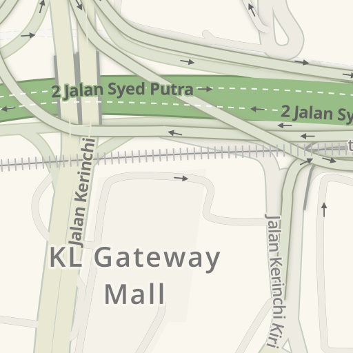 Routebeschrijving Naar Kj19 Kl Gateway Universiti Lrt Jalan Kerinchi Kuala Lumpur Waze