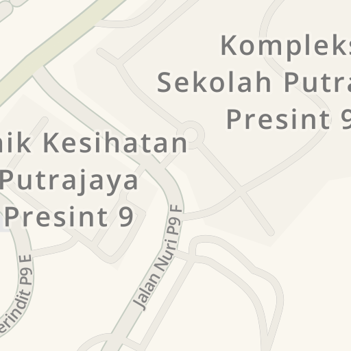 Informacion De Trafico En Tiempo Real Para Llegar A Klinik Kesihatan Putrajaya Presint 9 Jalan Serindit P9 E 1 Putrajaya Waze