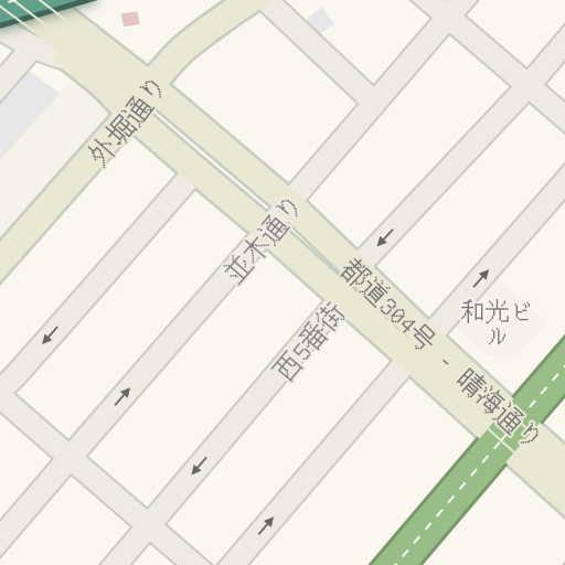 Informacion De Trafico En Tiempo Real Para Llegar A Dover Street Market Ginza 銀座鈴らん通り 中央区 Waze