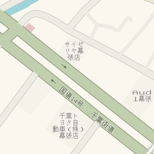 Routebeschrijving Naar 幕張ｓｓ 千葉市花見川区 Waze