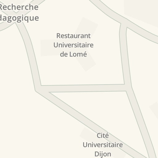 Driving Directions To Universite De Lome Lome Waze