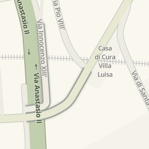 Informacion De Trafico En Tiempo Real Para Llegar A Casa Di Cura Villa Luisa Via Di Santa Maria Mediatrice 2 Roma Waze